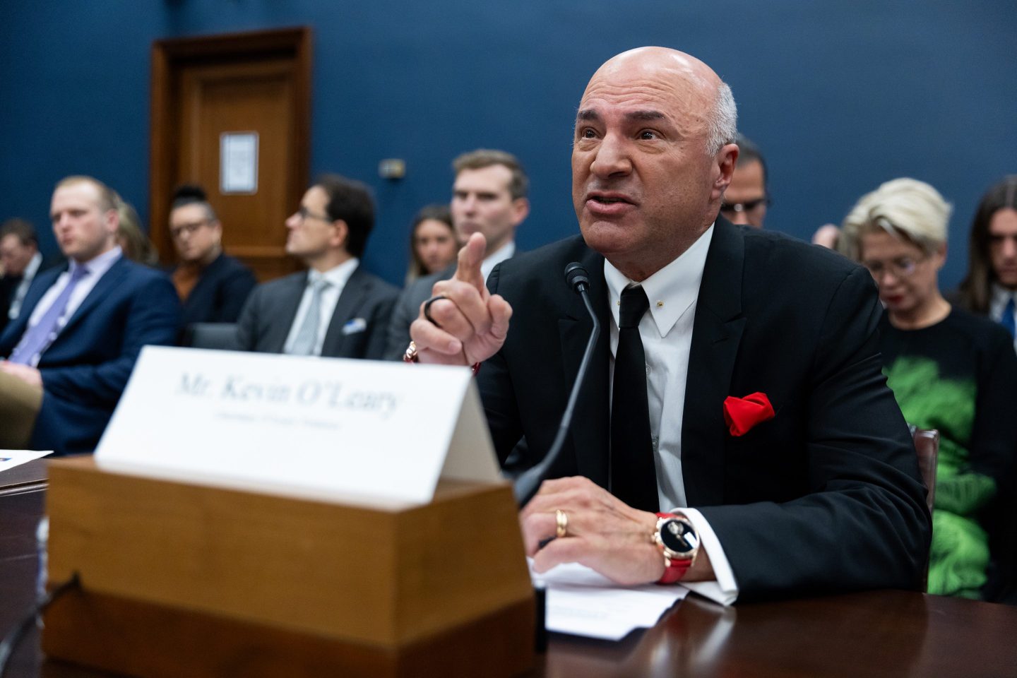 Kevin O&#039;Leary speaks at House Committee on Small Business hearing this year.